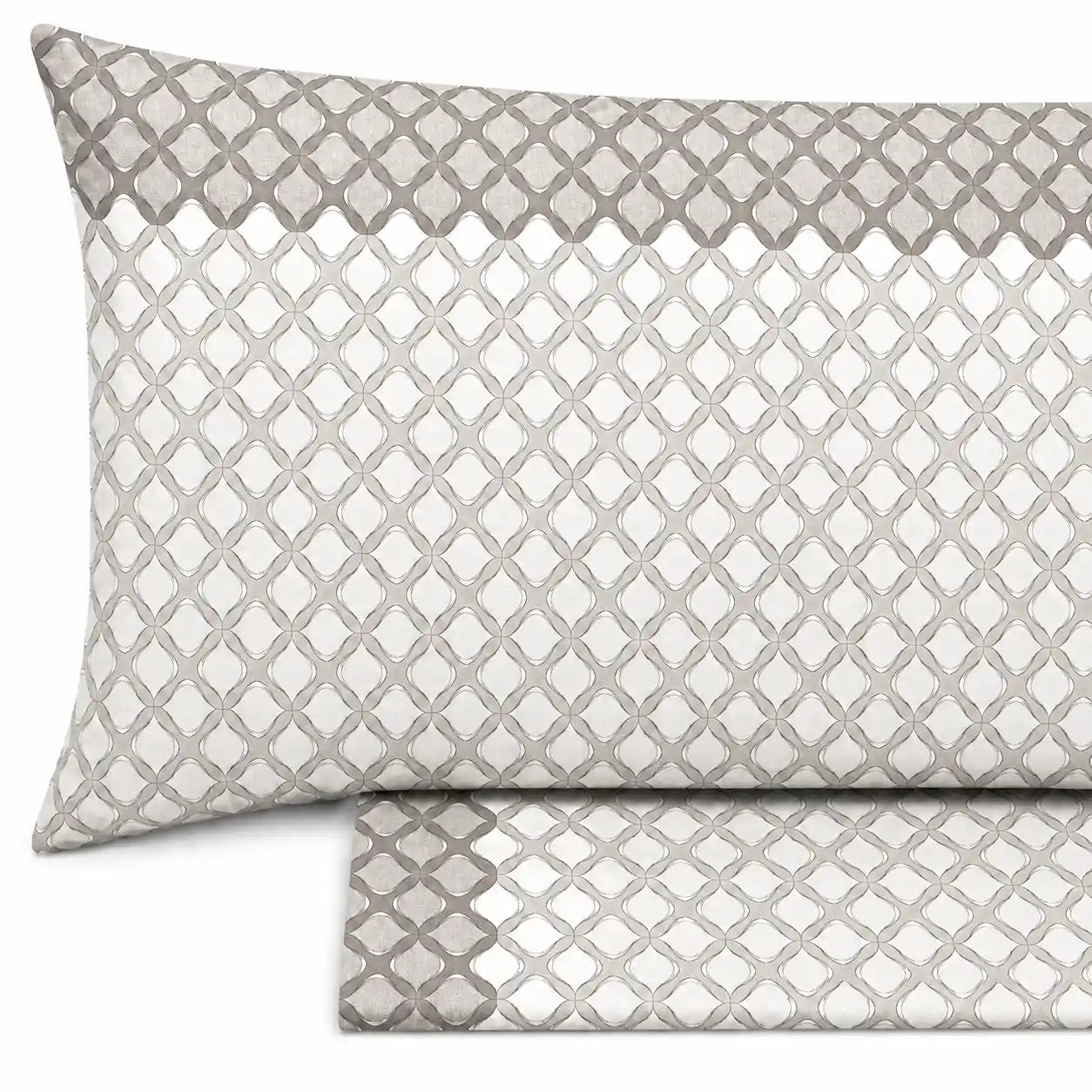 Completo lenzuola in Puro Cotone dimensioni varie - M172 (Beige)