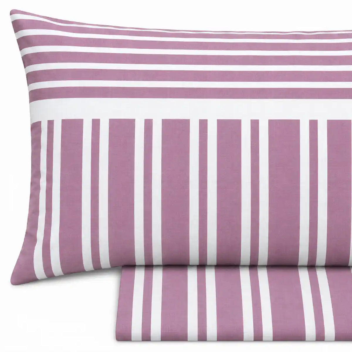 Completo lenzuola in Puro Cotone Singolo - M183 (Rosa)