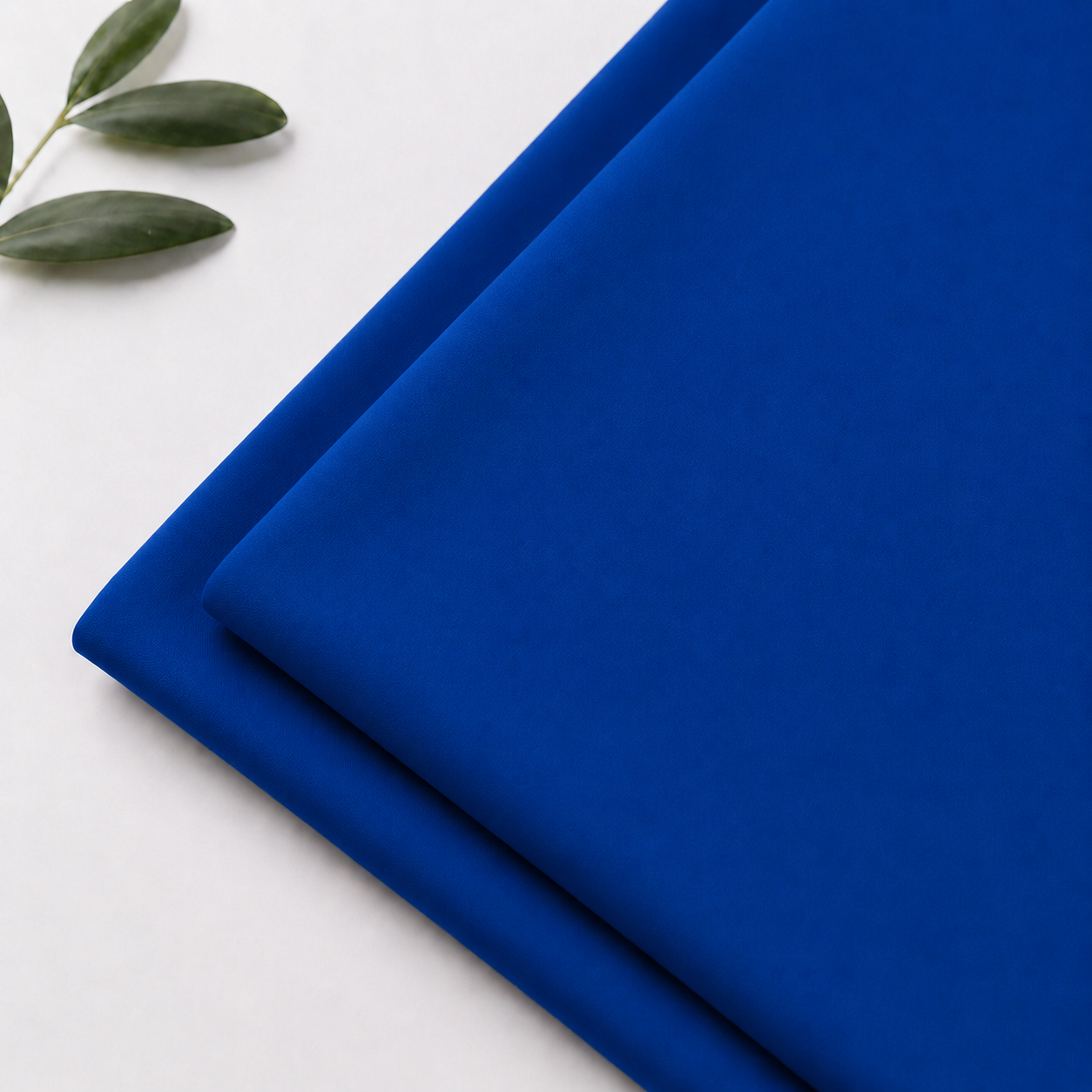 Completo lenzuola Tinta Unita in Puro Cotone dimensioni varie - Blu Royal