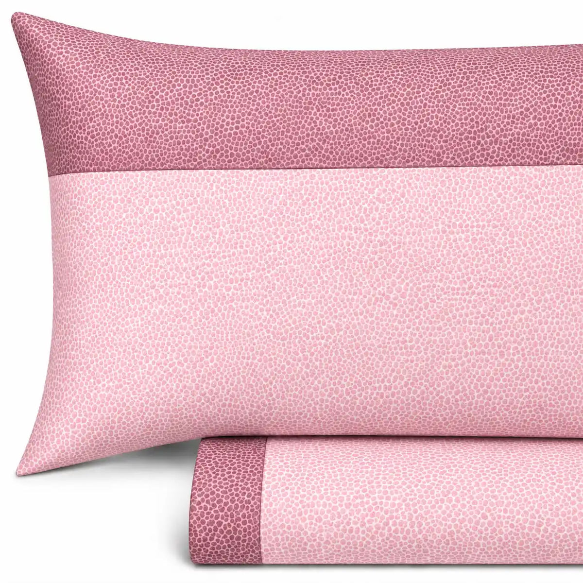 Completo Lenzuola in Flanella dimensioni varie - F140 (Rosa)
