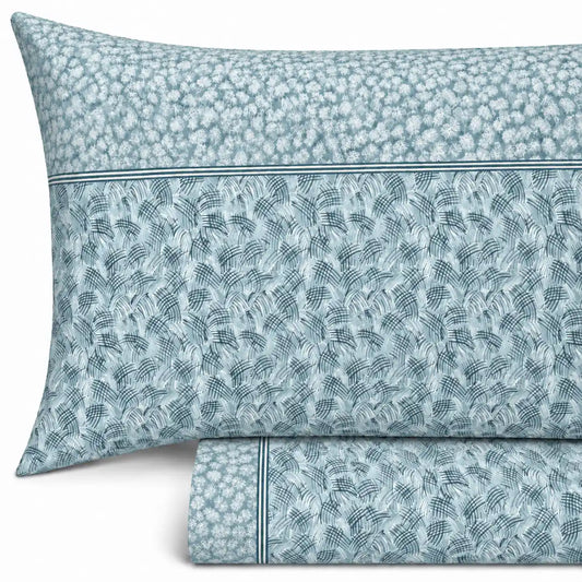 Completo Lenzuola in Flanella dimensioni varie - F135 (Verde)