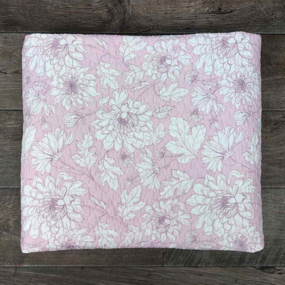 Copriletto Trapuntato leggero in Microfibra - Margherita (Rosa)