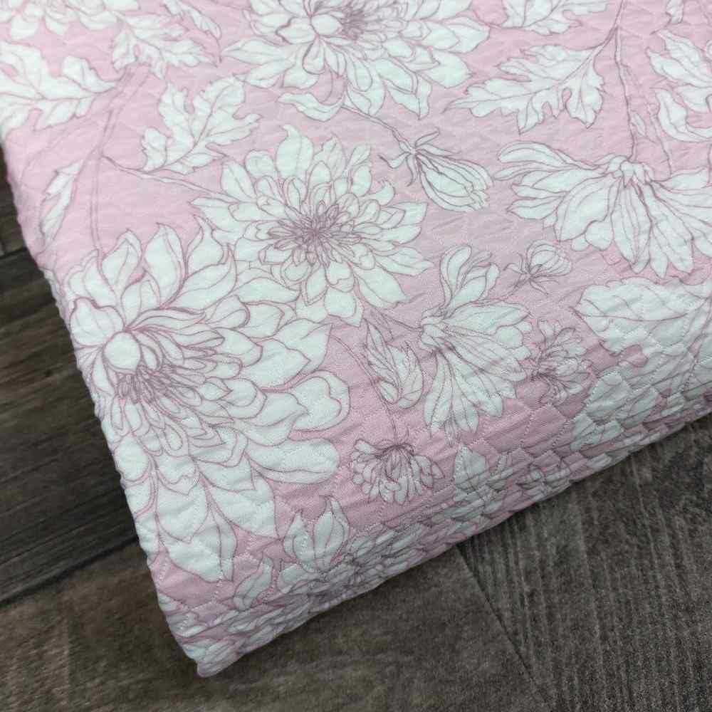 Copriletto Trapuntato leggero in Microfibra - Margherita (Rosa)