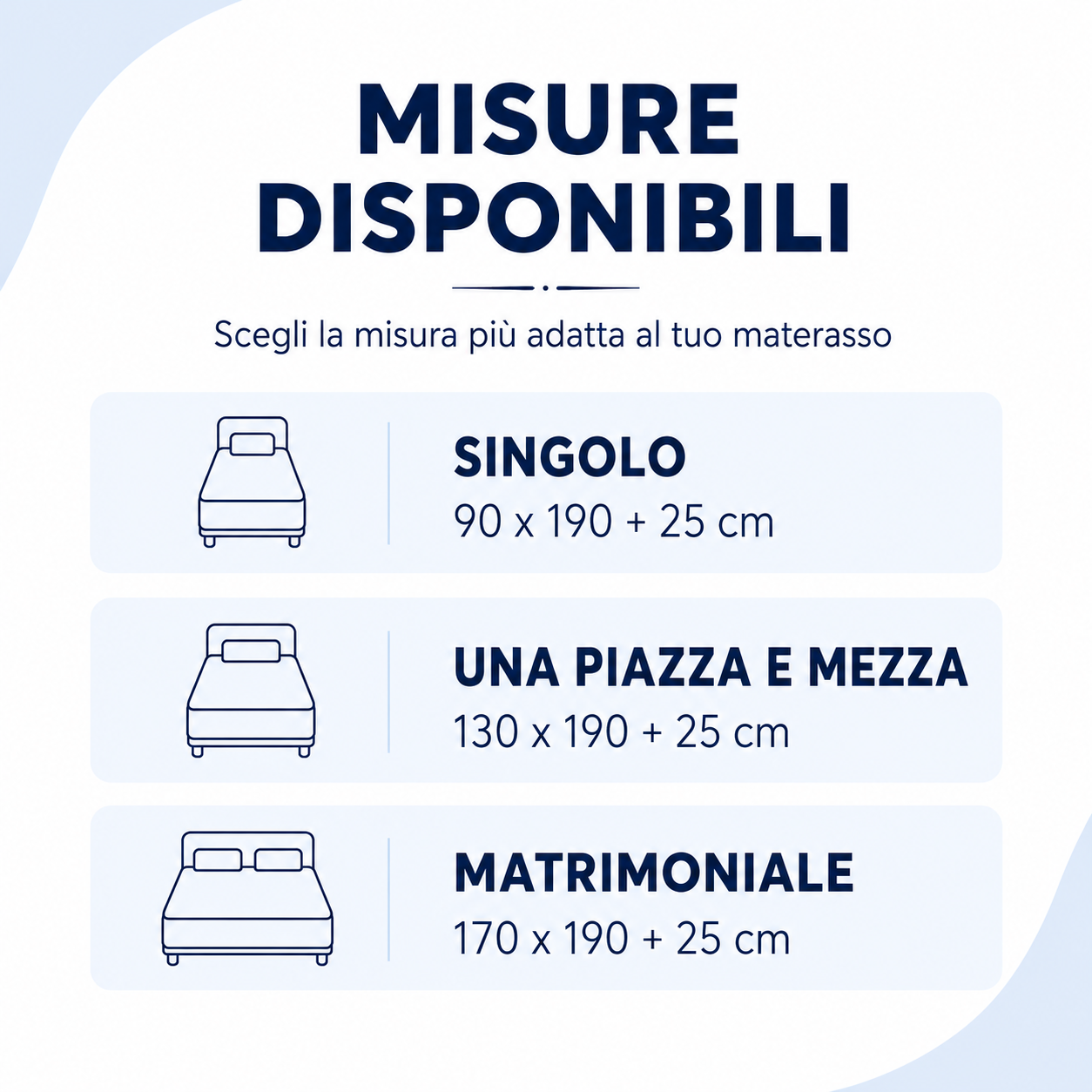 Coprimaterasso con Cerniera in Cotone, Fodera Materasso a Sacco con Zip, Protezione Integrale Anti-Acaro