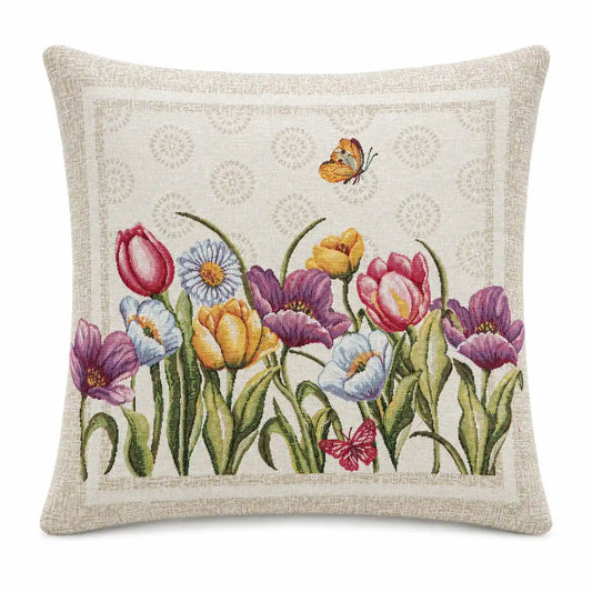 Fodera Cuscino Arredo in tessuto Gobelin - Tulip