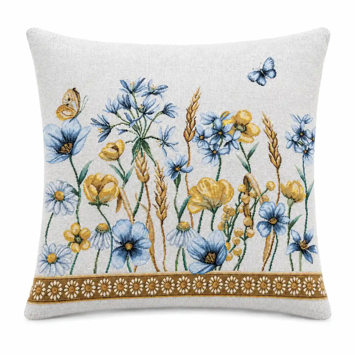Fodera Cuscino Arredo in tessuto Gobelin - Daisy