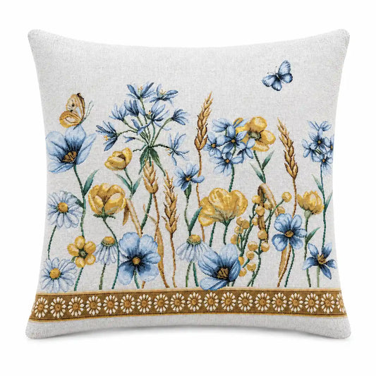 Fodera Cuscino Arredo in tessuto Gobelin - Daisy