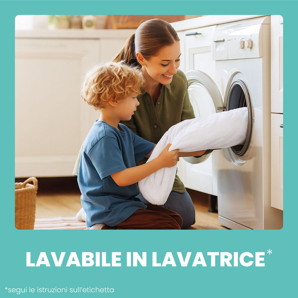 Coprimaterasso in Cotone Fasciato con Angoli Elasticizzati, Proteggi Materasso Antiacaro