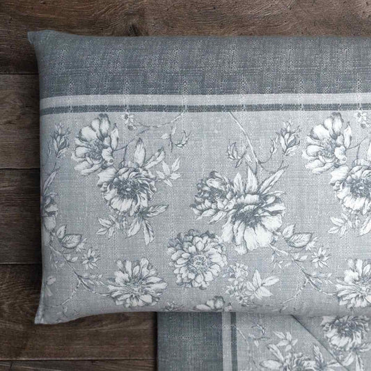 Completo Lenzuola in Flanella Matrimoniale - F104 (Grigio)
