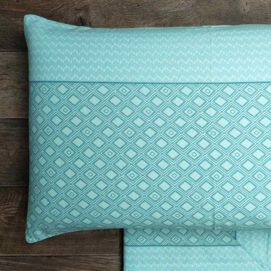 Completo Lenzuola in Flanella Matrimoniale - F103 (Tiffany)