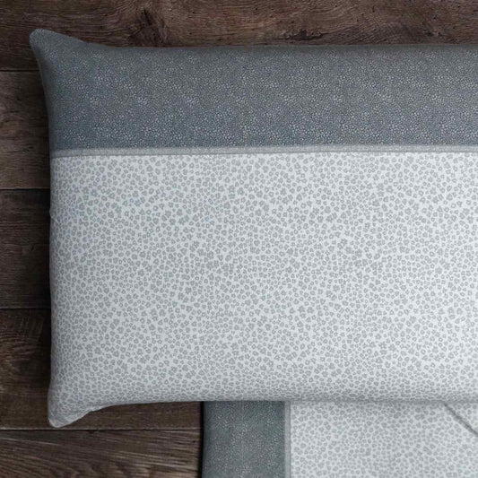 Completo Lenzuola in Flanella Matrimoniale - F101 (Grigio)