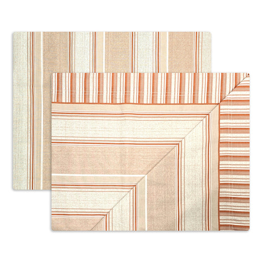 Completo lenzuola in Puro Cotone Singolo - M175 (Salmone)