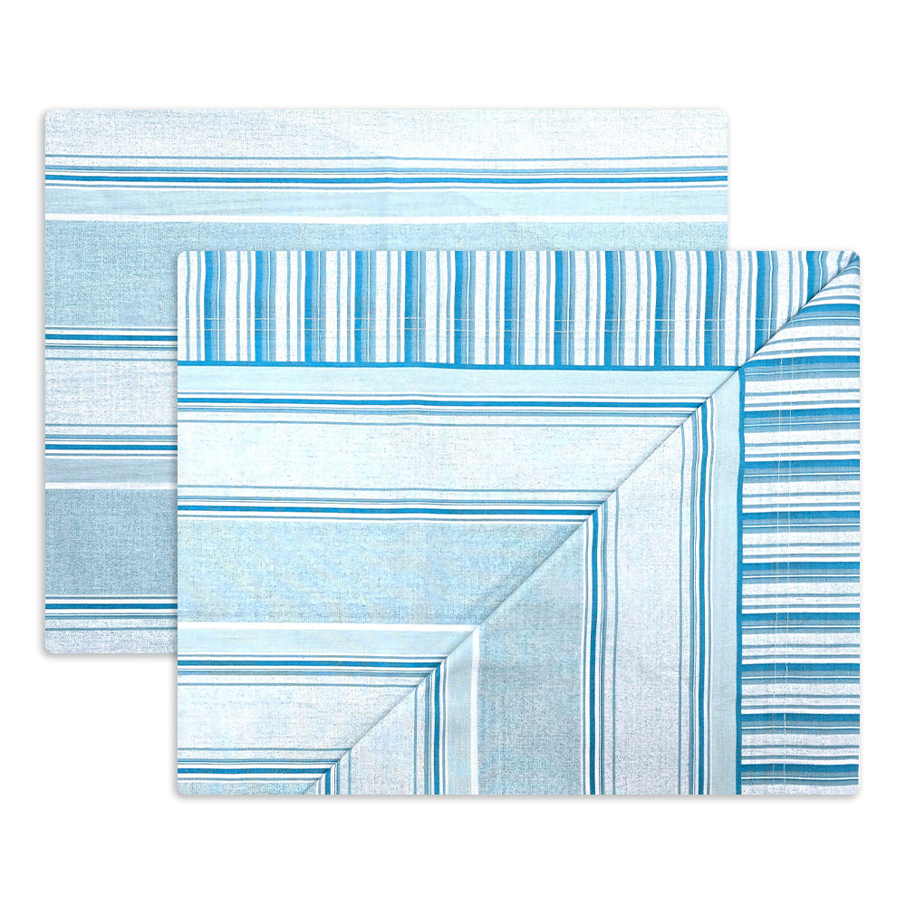 Completo lenzuola in Puro Cotone Singolo - M175 (Tiffany)
