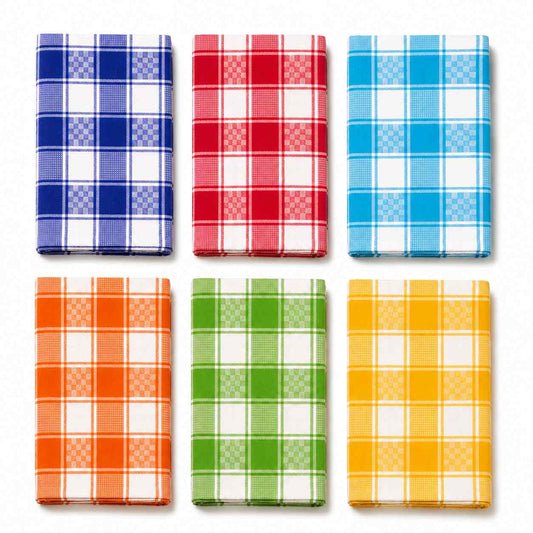 Set Strofinacci 6 pezzi in 100% Cotone - Ischia