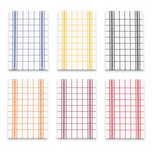 Set Strofinacci 6 pezzi in 100% Cotone - Amalfi