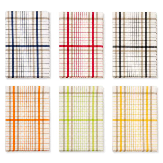 Set Strofinacci 6 pezzi in 100% Cotone - Procida