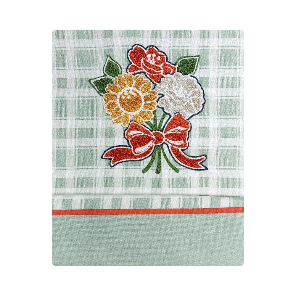 Tovaglia in Cotone con Ricamo di VINGI Ricami - Matilde (Vari Colori)