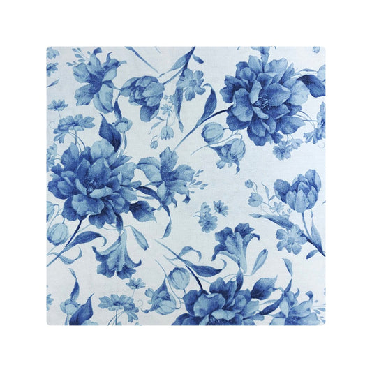 Tovaglia Stampata in Cotone di Linea Oro - Elisa (Azzurro)