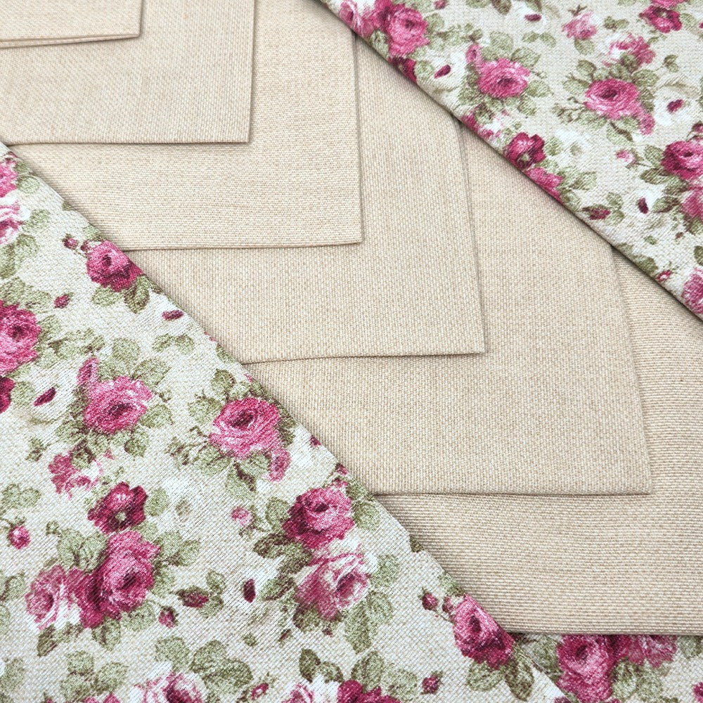 Tovaglia in Cotone con Tovaglioli x6/x12 posti T104