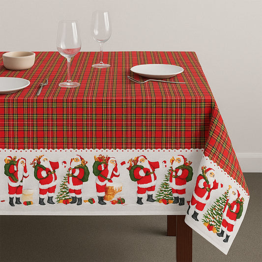 Tovaglia Natalizia in Cotone a Stampa Digitale - Magia