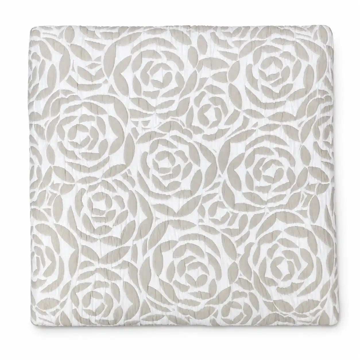 Copriletto jacquard con leggera Imbottitura Double-Face - Rose (Beige)