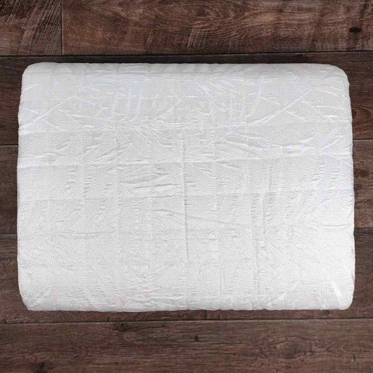 Trapuntino Jacquard Twilly di Linea Oro - Bianco