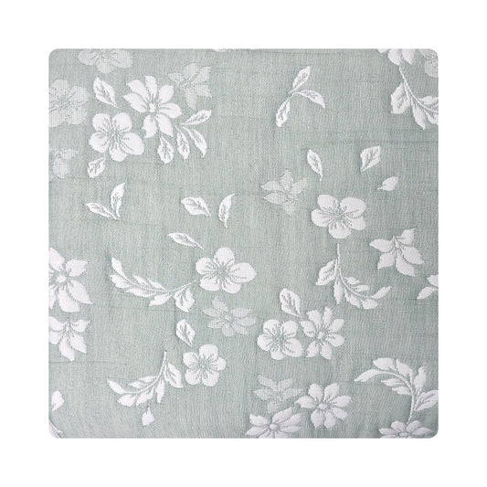 Trapuntino Copriletto Jacquard Double-Face Matrimoniale - Aurora (Verde)