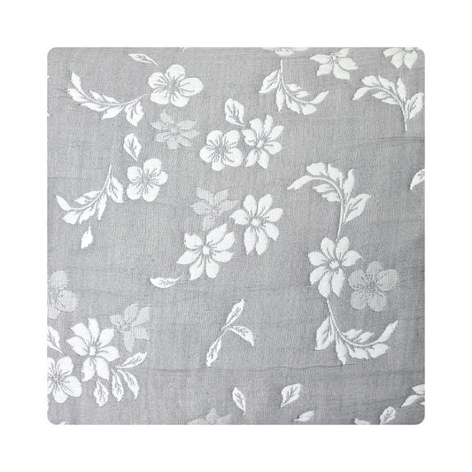Trapuntino Copriletto Jacquard Double-Face Matrimoniale - Aurora (Grigio)