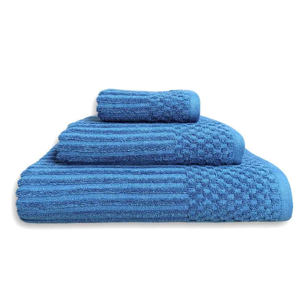Set Asciugamani 3 Pezzi (Viso + Ospite + Telo) in Spugna 600gr - Mia